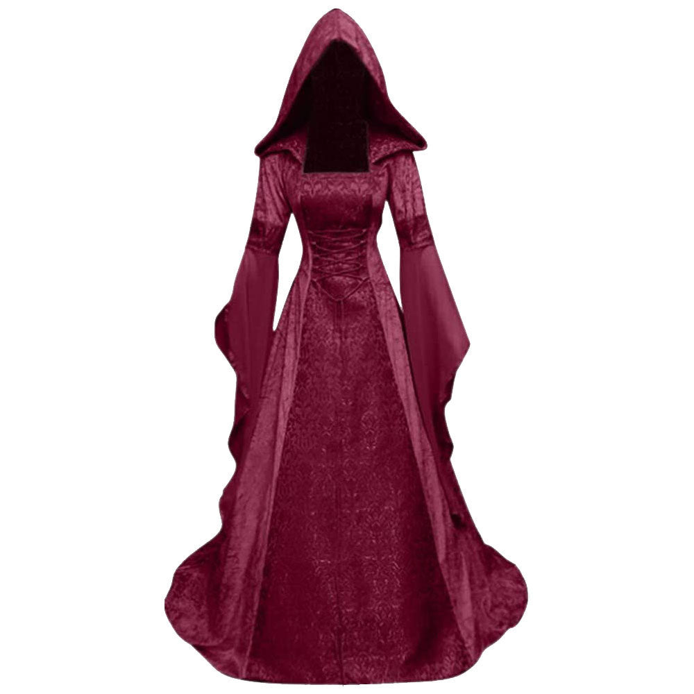 Women's Vintage Renaissance Medieval Dress Court Halloween Costumes