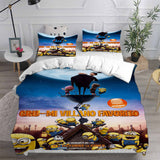 Minions The Rise of Gru Bedding Sets Duvet Cover Halloween Cosplay Comforter Sets