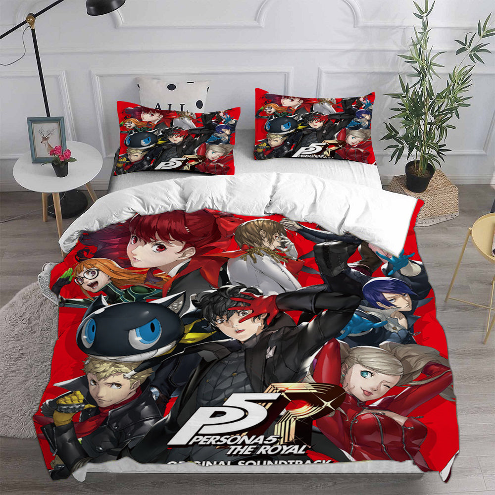 Persona 5 Bedding Sets Duvet Cover Comforter Set