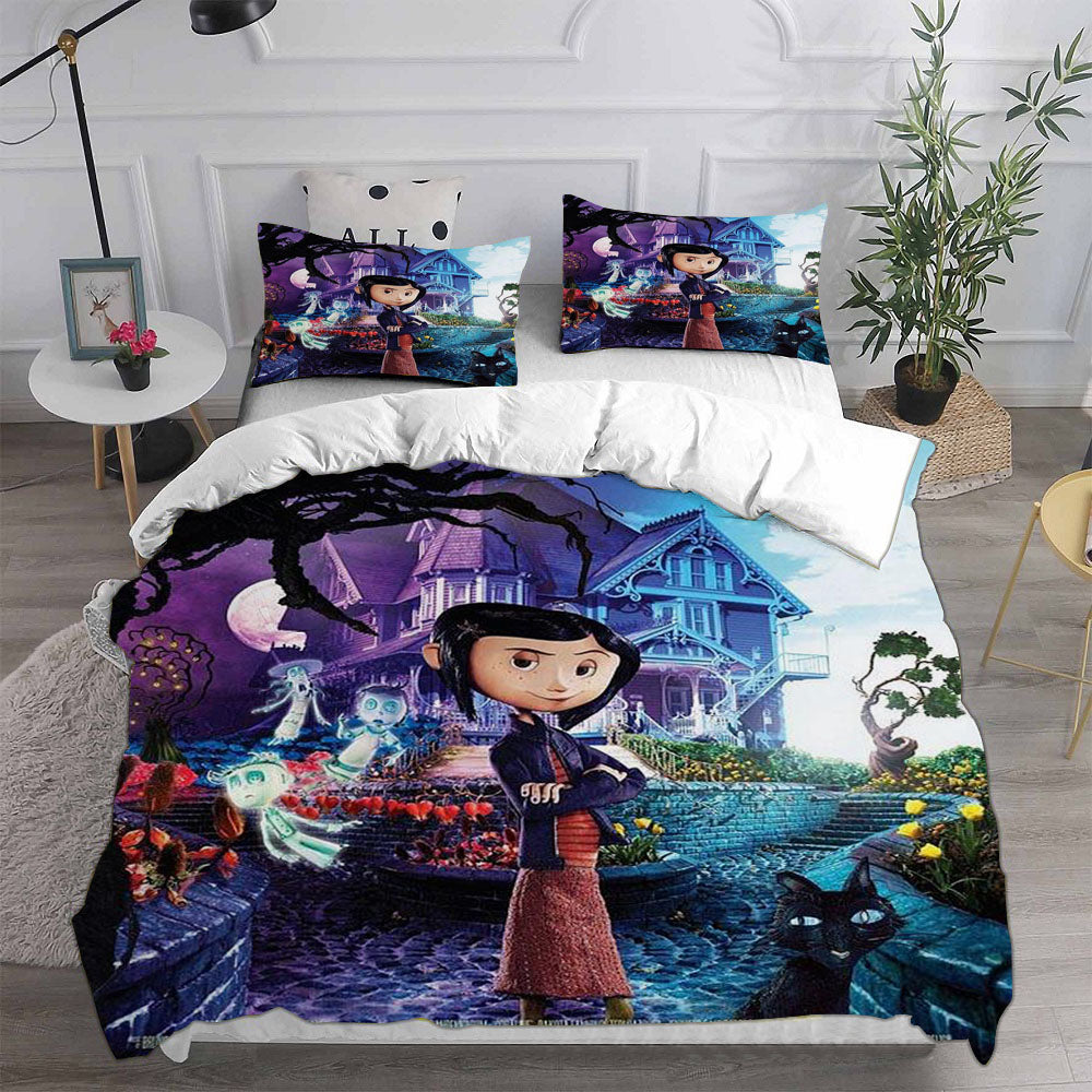 Coraline Bedding Sets Duvet Cover Comforter Set