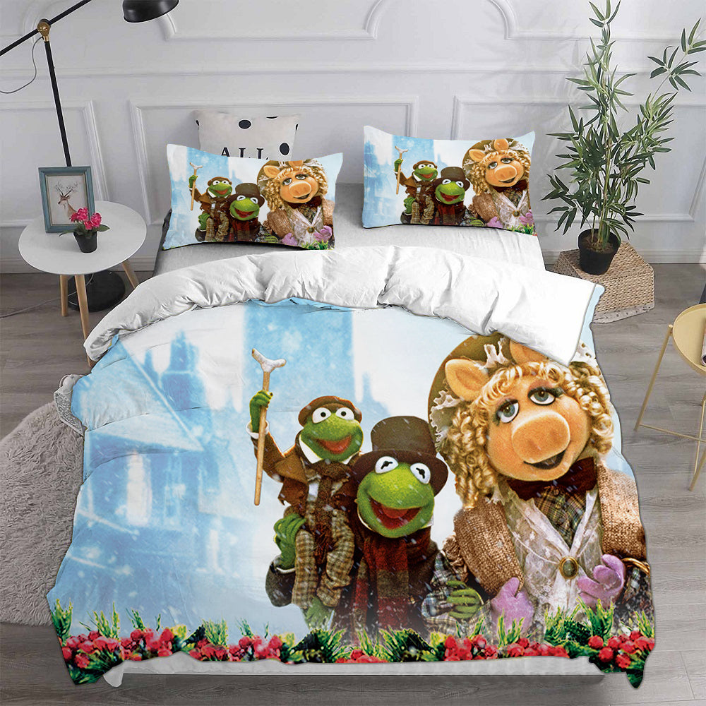 The Muppet Christmas Carol Bedding Sets Duvet Cover Comforter Set