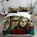 American Horror Stories Bedding Sets Duvet Cover Halloween Cosplay Comforter Sets