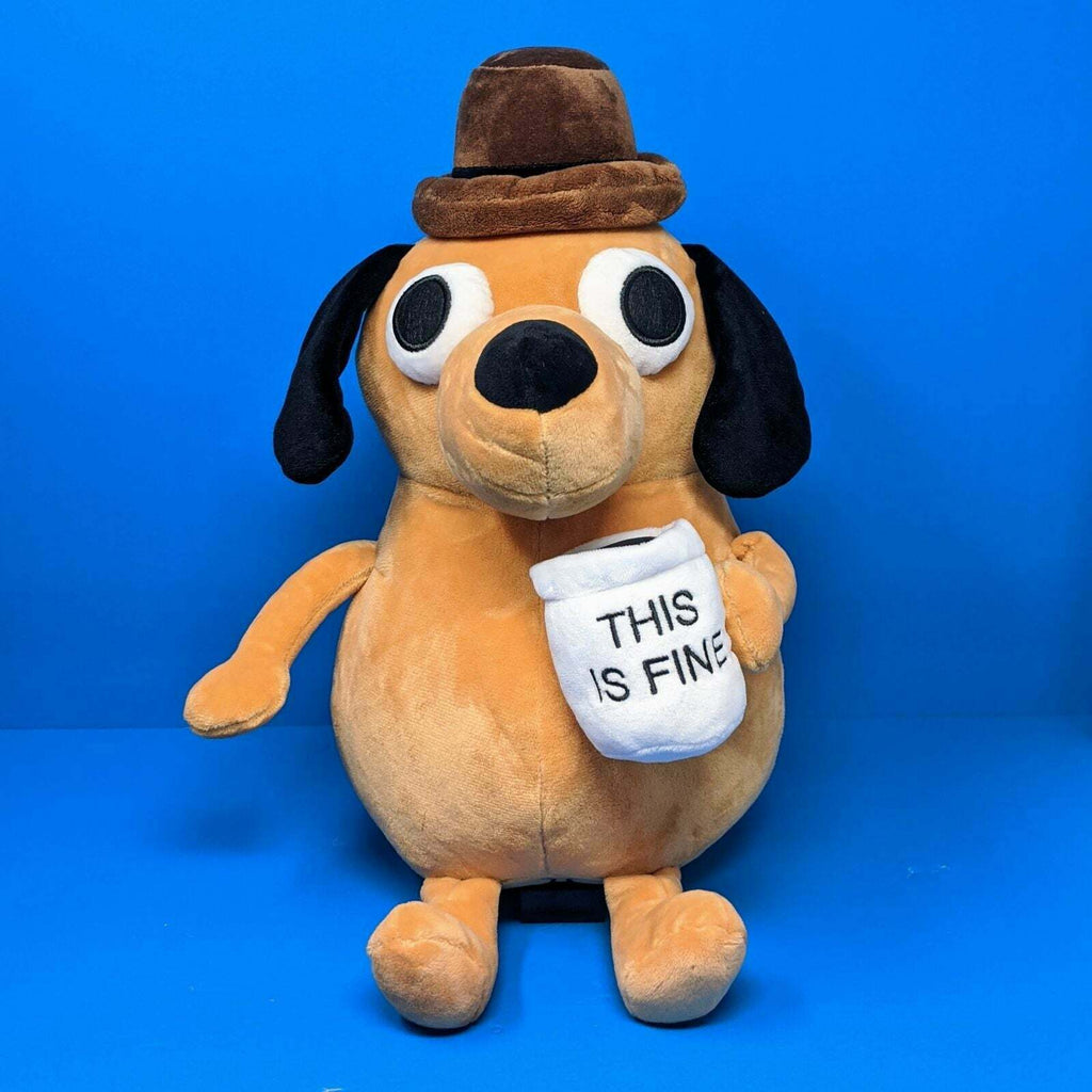 This is Fine Plush Dog Toy For Halloween Doll Props