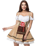 Halloween Women's Beer Girl Costume Oktoberfest Maid Costumes