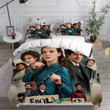 Enola Holmes Bedding Sets Duvet Cover Comforter Set