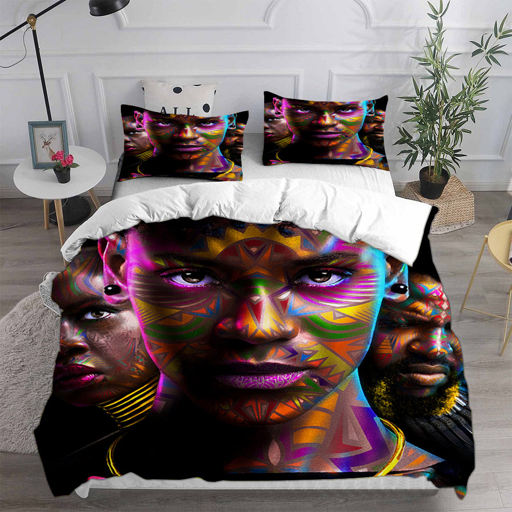Black Panther: Wakanda Forever Bedding Sets Duvet Cover Comforter Set