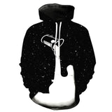 3D Printing Coat Zipper Coat Leisure Sports Sweater  Autumn And Winter