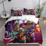 Rise of the Teenage Mutant Ninja Turtles Cosplay Bedding Sets Duvet Cover Halloween Comforter Sets