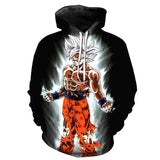 BFJmz Dragon Ball Ultra Instinct Wukong 3D Printing Coat Leisure Sports Sweater Autumn And Winter - bfjcosplayer