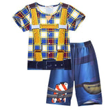 BFJFY Halloween Fortnite Kid's Cosplay Short Set Costume For Boy - bfjcosplayer