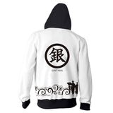 BFJmz GINTAMA 3D Printing Coat Zipper Coat Leisure Sports Sweater  Autumn And Winter - bfjcosplayer