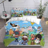 Toca Life World Bedding Sets Duvet Cover Halloween Cosplay Comforter Sets