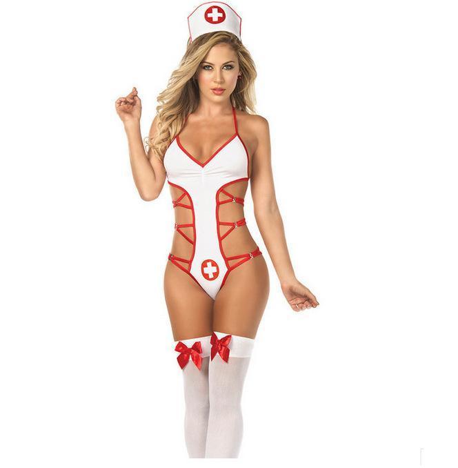 BFJFY Halloween Women Sexy Nurse Cosplay Costumes - bfjcosplayer