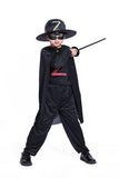 BFJFY Halloween Superhero Movies The Mask Of Zorro Boys Cosplay Costume - bfjcosplayer