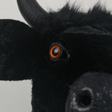 Black Bull Mask Moving Mouth Gift for Cosplay