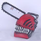 Chainsaw Pochita Headgear Cosplay Mask Latex Helmet Props