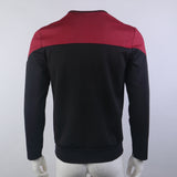 Star Trek Picard 3 Command Red Uniform Male Cosplay Starfleet Gold Blue Top Shirts Costumes