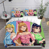 The Powerpuff Girls Bedding Sets Duvet Cover Halloween Cosplay Comforter Sets