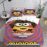 Minions 2 The Rise Of Gru Cosplay Bedding Sets Duvet Cover Halloween Comforter Sets