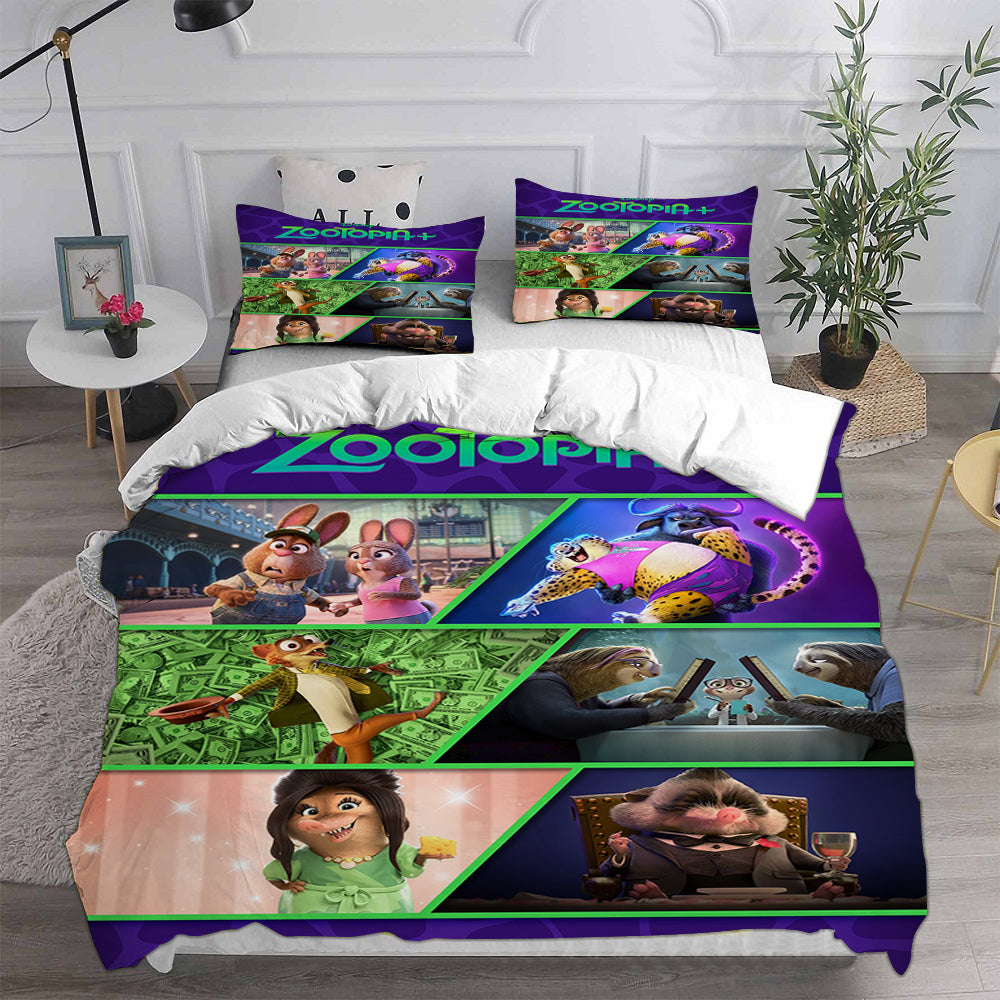Zootopia Bedding Set Duvet Cover Comforter Sets