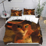 Puss in Boots Bedding Sets Duvet Cover Comforter Set