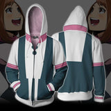 BFJmz My Hero Academia 3D Printing Coat Zipper Coat Leisure Sports Sweater  Autumn And Winter - bfjcosplayer