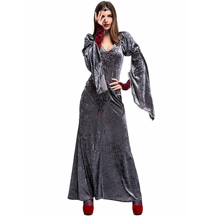 BFJFY Adult Women's Dark Medieval Maiden Halloween Costume - bfjcosplayer