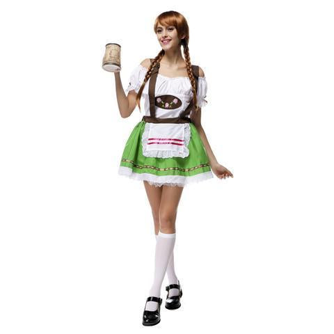 BFJFY Adult Women Beer Girl Oktoberfest Sweetie Costume - bfjcosplayer