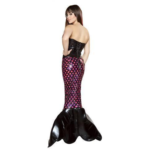 BFJFY Women Deluxe Sexy Dark Sequin Mermaid Halloween Costume - bfjcosplayer