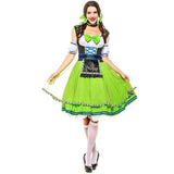 BFJFY Adult Womens Sexy Beer Girl Maid Dress Costume Two Colors Oktoberfest Is Ready For You - bfjcosplayer