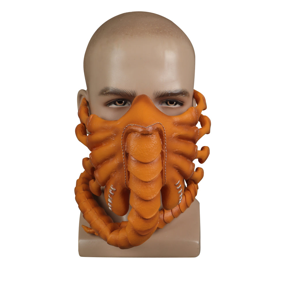 Alien Facehugger Cosplay Latex Helmet Halloween Props
