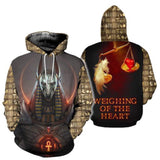 Ancient Egypt Pattern 3D Printing Cosplay Hoodie Sweater Halloween Costume