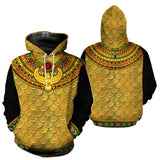 Ancient Egypt Pattern 3D Printing Cosplay Hoodie Sweater Halloween Costume