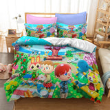 Animal Crossing Cosplay Duvet Cover Set Halloween Comforter