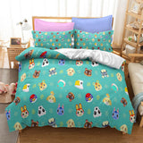 Animal Crossing Cosplay Duvet Cover Set Halloween Comforter