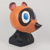 Animal Crossing Tom Nook cosplay Latex Helmet Halloween prop