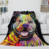 Animal Dog Cosplay Flannel Blanket Room Decoration Throw