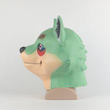 Animal cosplay Helmet Dog Latex helmet Halloween props