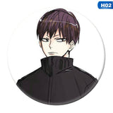 Haikyuu!! enamel pin Volleyball Boy Tsukishima Firefly Cosplay Bedge Halloween Props
