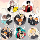 Haikyuu!! enamel pin Volleyball Boy Tsukishima Firefly Cosplay Bedge Halloween Props