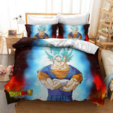 Anime Dragon Ball Cosplay Bedding Duvet Cover Halloween Sheets Bed Set