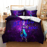 Anime Dragon Ball Cosplay Bedding Duvet Cover Halloween Sheets Bed Set