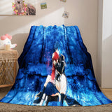 Anime Fairy Tail Cosplay Flannel Blanket Room Decoration Throw