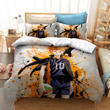 Anime Haikyuu Cosplay Bedding Duvet Cover Halloween Sheets Bed Set