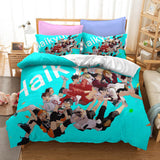 Anime Haikyuu Cosplay Bedding Duvet Cover Halloween Sheets Bed Set