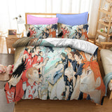 Anime Haikyuu Cosplay Bedding Duvet Cover Halloween Sheets Bed Set