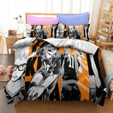 Anime Haikyuu Cosplay Bedding Duvet Cover Halloween Sheets Bed Set