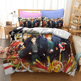 Anime Haikyuu Cosplay Bedding Duvet Cover Halloween Sheets Bed Set