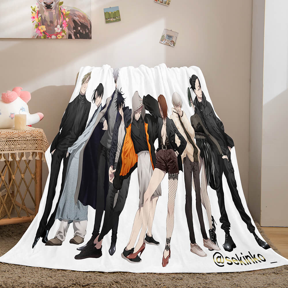 Anime Jujutsu Kaisen Cosplay Blanket Room Decoration Throw