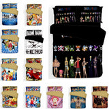 Anime One Piece Cosplay Bedding Duvet Cover Halloween Sheets Bed Set